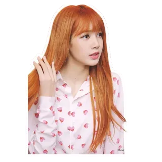 ✨ 379394a3 Lisa 리사, K팝, 가수, 여자, 사람, 연예인 telegram sticker