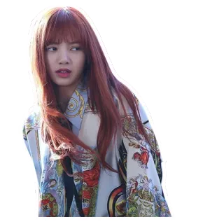 ✨ 3c0555b2 Lisa 리사, K팝, 가수, 소녀, 연예인, 패션 telegram sticker