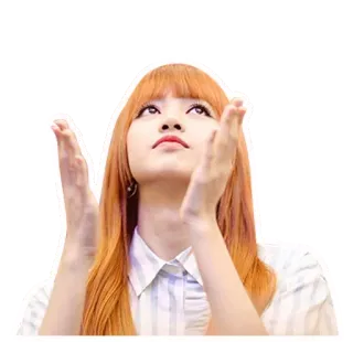 Lisa BLACKPINK By @susuimut telegram stickers