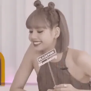🖤 4ee2f9f2 Lisa BLACKPINK kpop, певец, blackpink, музыка, знаменитость telegram sticker