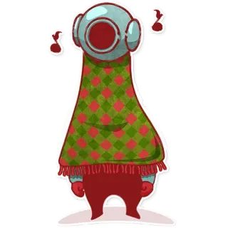 🎸 bd4117e9 角色, 机器人, 耳机, 音符, 插画 telegram sticker