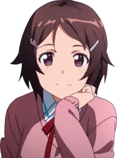 😊 272e4819 Anime, Chica, Linda, Personaje, Sonriendo, Pecas whatsapp sticker