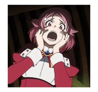 😱 a46f4ccf Anime, Dibujos animados, Personaje, Llorando, Expresión, Angustiado whatsapp sticker