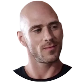 😏 2759c7e8 Johnny Sins hói, đàn ông, diễn viên phim người lớn, diễn viên telegram sticker