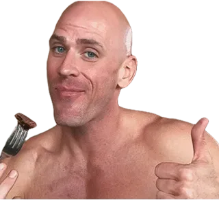 😋 4fb1ae93 Johnny Sins đàn ông, hói, giơ ngón tay cái, diễn viên phim người lớn, người lớn telegram sticker