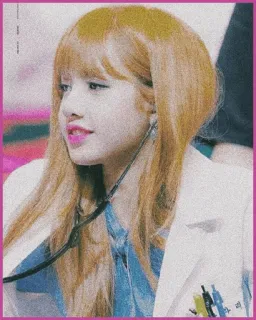 🌸 f81d3465 Lisa K-pop, Lisa, Idole, Stéthoscope, Docteur telegram sticker