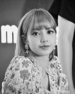 ☠ 85094b7f Lisa Лиса, K-pop, Blackpink, певица, айдол, женщина, актриса telegram sticker