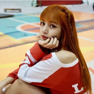 🌼 4f88413d Lisa kpop, chanteuse, mode, portrait, femme, lisa manoban telegram sticker