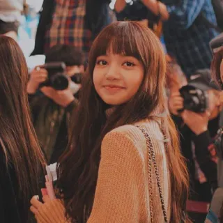 🌼 8631cf4f femme, brune, souriante, portrait, personnes, intérieur, appareil photo telegram sticker