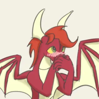 😳 4217eebc dragão, desenho animado, fantasia, criatura, animal, mítico, ilustração telegram sticker