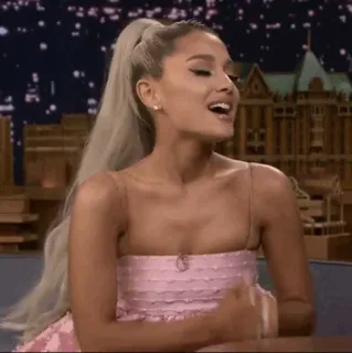 🌙 fe4db5d8 Ariana Grande Ariana Grande, piosenkarka, gwiazda, pop star telegram sticker