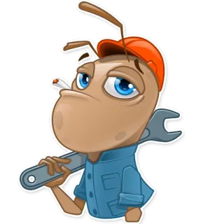 Anthony Ant whatsapp stickers