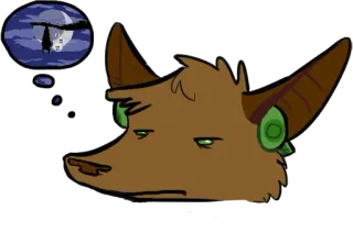 🛏 2511bb59 animal, dormir, sueño, ilustración, cansado, dibujo animado, murciélago telegram sticker