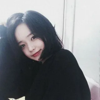 🥂 49cd1daa wanita, potret, gadis, asia whatsapp sticker