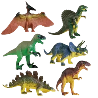 🦕 3881dacf dinosaurus, mainan, prasejarah, hewan, koleksi, plastik, jurassic, punah whatsapp sticker