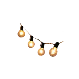 🌟 40e5e6c6 lampu, lampu hias, bohlam, pencahayaan, dekorasi, pesta whatsapp sticker