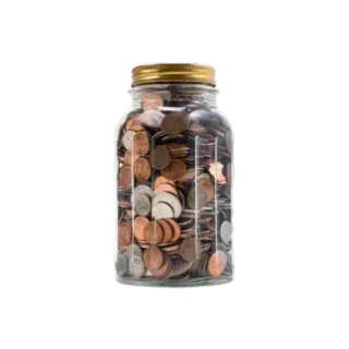 📜 fde93693 koin, uang, toples, tabungan, keuangan whatsapp sticker