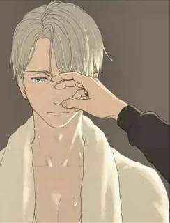 🌈 ab04238e animé, manga, art, dessin, illustration, portrait whatsapp sticker