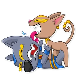 Anpu the Archaeologist telegram stickers