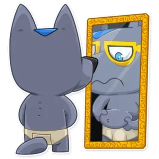 😒 8a1dc1d7 만화, 동물, 캐릭터, 스티커, 일러스트, 웃긴 telegram sticker