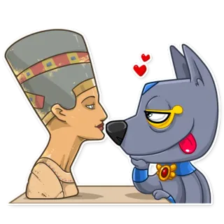Anpu the Archaeologist telegram stickers