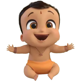Sayana - Bheem whatsapp stickers