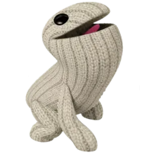 🐶 75dd115d Sackboy LittleBigPlanet Сэкбой, игра, персонаж, LittleBigPlanet, марионетка whatsapp sticker