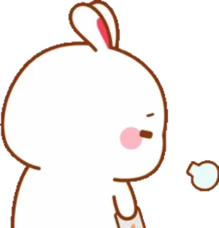 🐰 3bed06b2 うさぎ, 可愛い, 動物, ステッカー telegram sticker