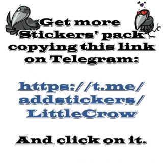 Little Crow Vol.2 (by Nat Guix) telegram stickers