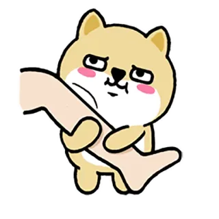 little_fat_shibainu_full telegram stickers