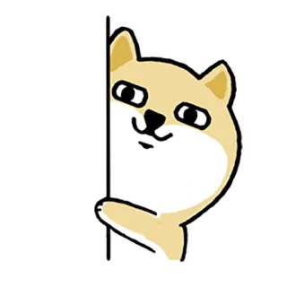 😏 e08a39a4 собака, шиба ину, мем, милый, смешной, животное whatsapp sticker