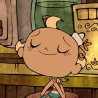 ☺️ 663b46ab kartun, karakter, gadis, ilustrasi whatsapp sticker