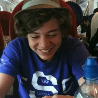 🍩 65307e3e UPRA persona, hombre, sombrero, sonrisa, sentado telegram sticker