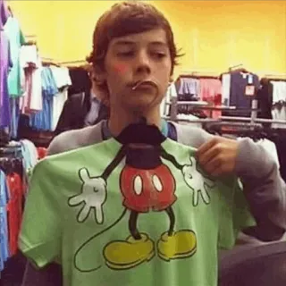 🍩 8adff6af Mickey Mouse dibujo animado, ratón, Disney, personaje telegram sticker