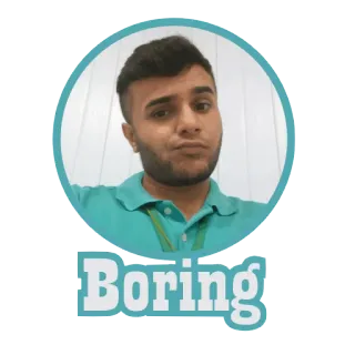 😴 4ee6a0bc Boring noioso, uomo, espressione telegram sticker