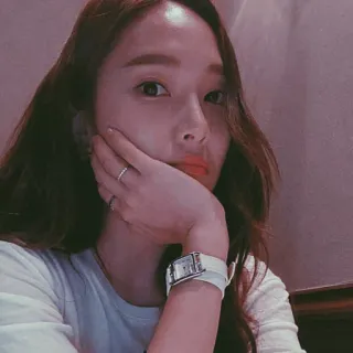 🗽 47c95f01 Frau, Porträt, Selfie, Person, Gesicht whatsapp sticker