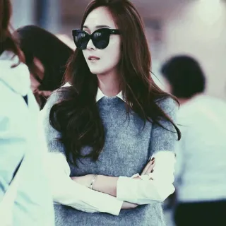 🗽 689beb7f Frau, Sonnenbrille, Mode, Stil, Porträt, Person whatsapp sticker