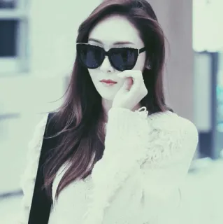 🗽 8c68e123 Frau, Sonnenbrille, Person, Mode, Stil whatsapp sticker