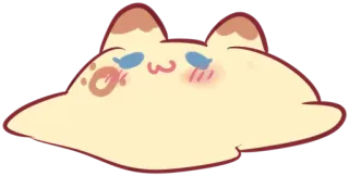 🐾 4e4f2af4 猫, 可爱, 卡哇伊, 动物, 卡通, 贴纸 telegram sticker
