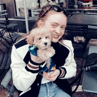 Sadie sink telegram stickers