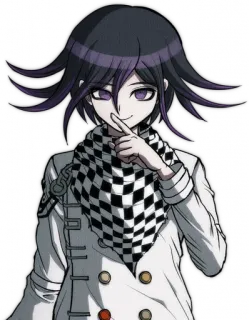 🤫 66efa296 Kokichi Oma Danganronpa V3: Killing Harmony อนิเมะ, เกม, โคคิจิ, ดันกันรอนปะ, นักหลอกลวง whatsapp sticker