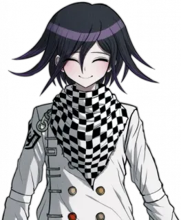 ☺️ d498d548 Kokichi Oma Danganronpa V3: Killing Harmony อนิเมะ, โคคิจิ, ดันกันรอนปะ, โอวมะ, ยิ้ม, ตัวละคร whatsapp sticker