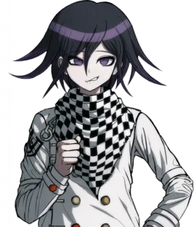 💦 e429995e Kokichi Oma Danganronpa อนิเมะ, มังงะ, ตัวร้าย, ดันกันรอนปะ, สุดยอดผู้นำสูงสุด, โคคิจิ whatsapp sticker