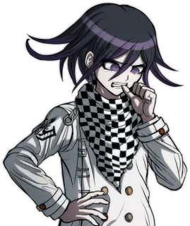 ☹️ ee411076 Kokichi Oma Danganronpa V3: Killing Harmony อนิเมะ, ตัวร้าย, ซุกซน, ชั่วร้าย, โคคิจิ, ดันกันรอนปะ whatsapp sticker