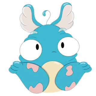 Милый монстр Кьюриосити telegram stickers