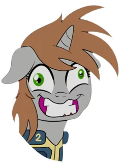 👹 d60a33d4 cartoon, pony, unicorn, My Little Pony, animation telegram sticker