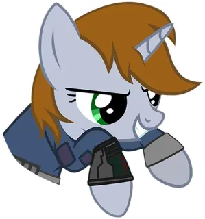 😏 dc4664b9 pony, cartoon, animal, character telegram sticker