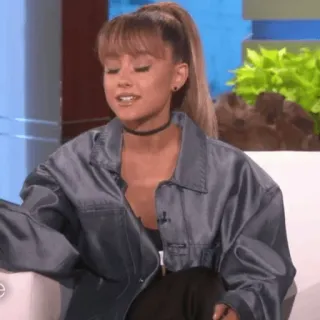 ☁️ 00d0362c Ariana Grande 歌手, 名人, 女性, 女演员 telegram sticker