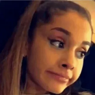 ☁️ 089919b7 女人, 脸, 表情, 肖像, 表情包, 搞笑, 人物, 女孩 telegram sticker