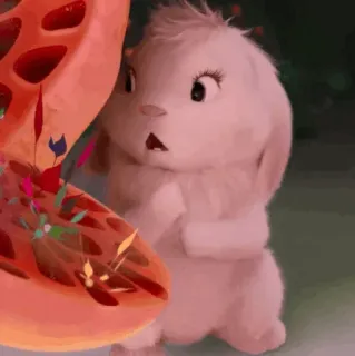 💭 68348dbd bunny, rabbit, animal, cute, fluffy telegram sticker